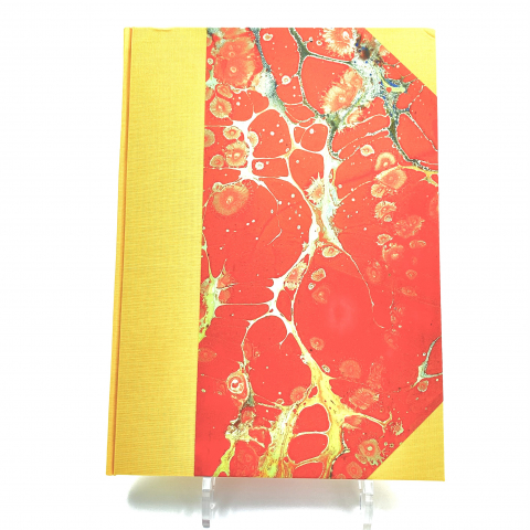 A4 notitieboek geel oranje Britt