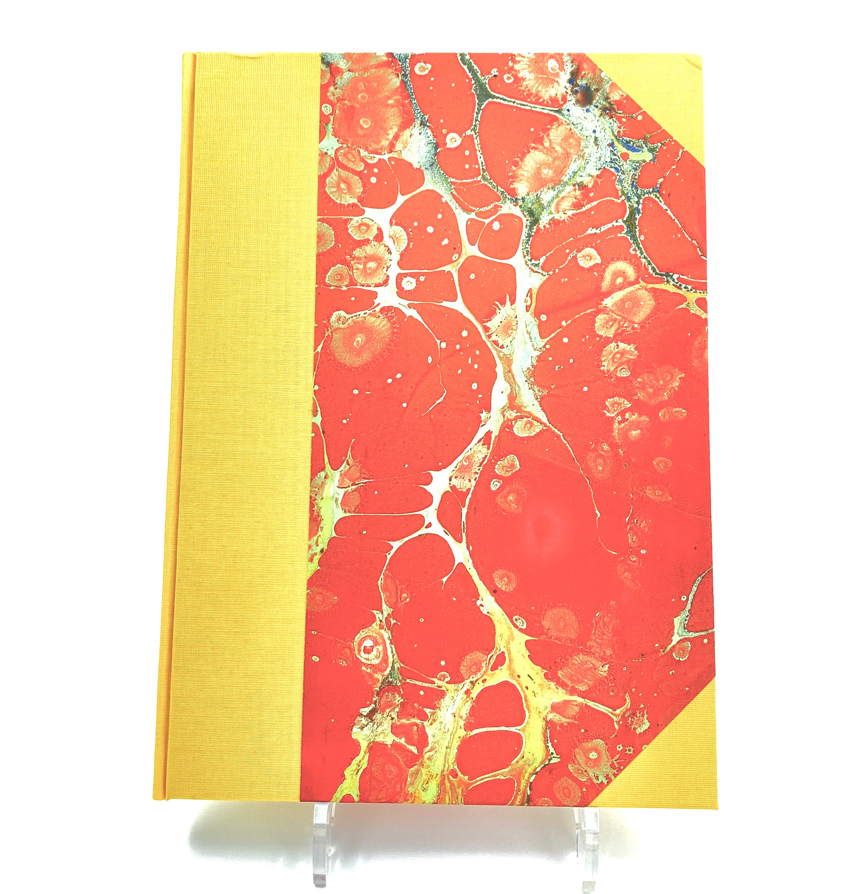 A4 notitieboek geel oranje Britt